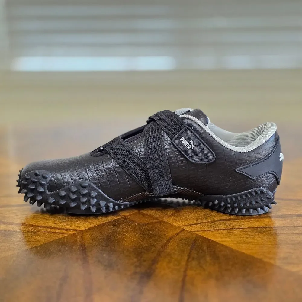 Puma Mostro x A$AP Rocky Men's Shoes Black Croc / Silver Size 9 New 404408-01